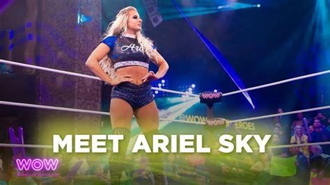 ariel sky wrestler|ariel dominguez wrestler.